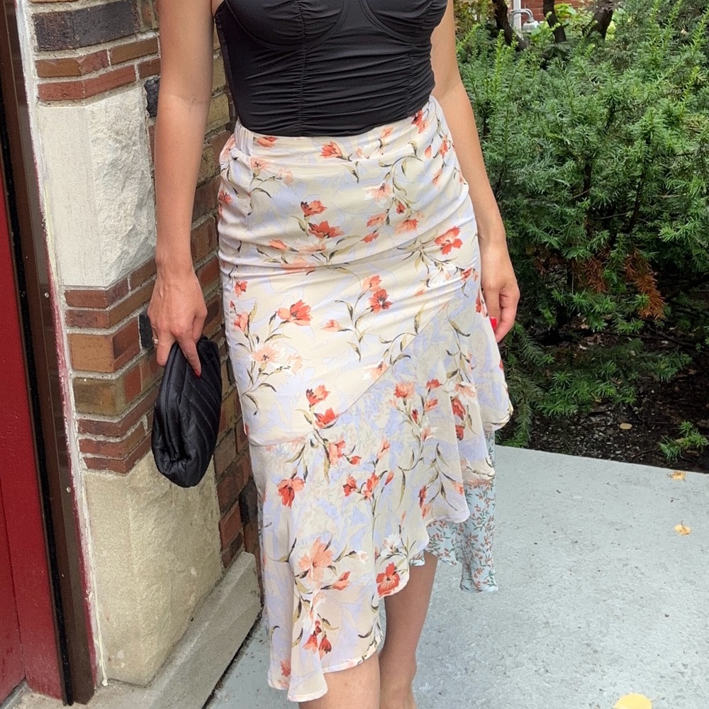 Floral skirt